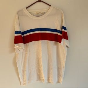 Men white t shirt H&M XXL